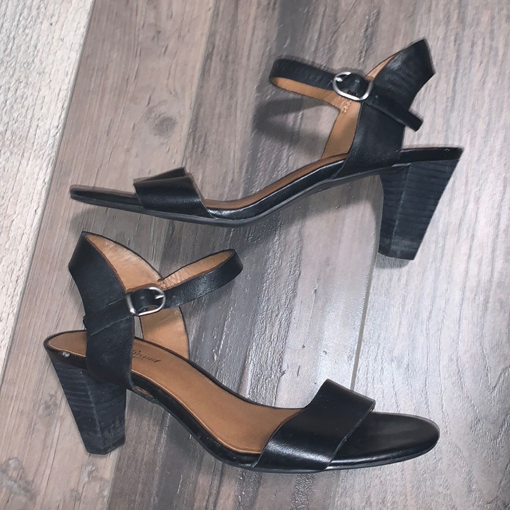 Minimal wear Lucky Brand black heels